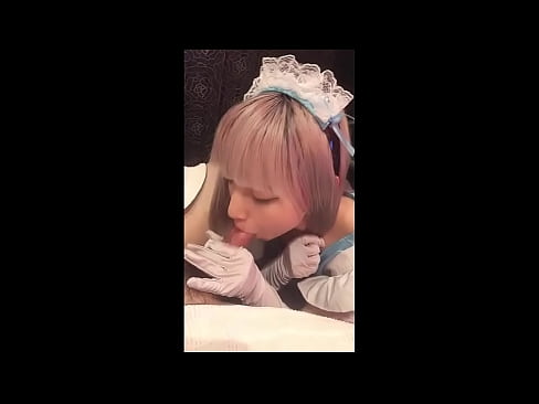 ❤️ 日本偶像 [mayuka]，法國女僕服裝，第 1 部分，口交和用乳液混蛋 ❤️❌ 肛色情 在 zh-tw.pornokey.ru ❌